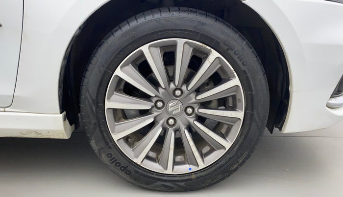 2019 Maruti Ciaz ALPHA 1.5 SHVS PETROL, Petrol, Manual, 52,204 km, Right Front Wheel