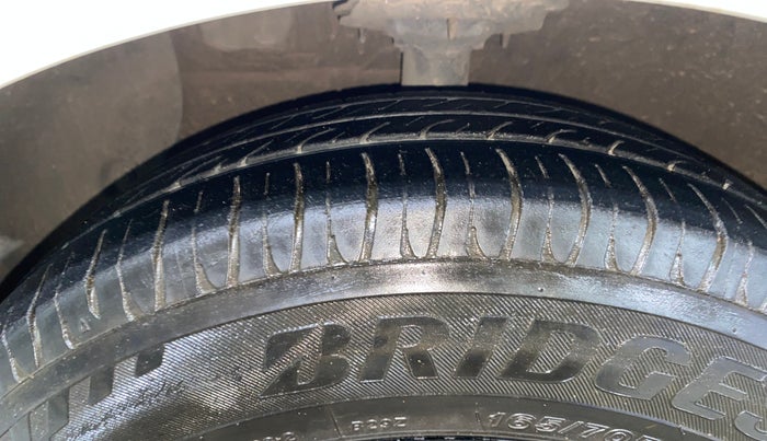 2014 Hyundai Grand i10 SPORTZ 1.2 KAPPA VTVT, Petrol, Manual, 71,054 km, Left Front Tyre Tread