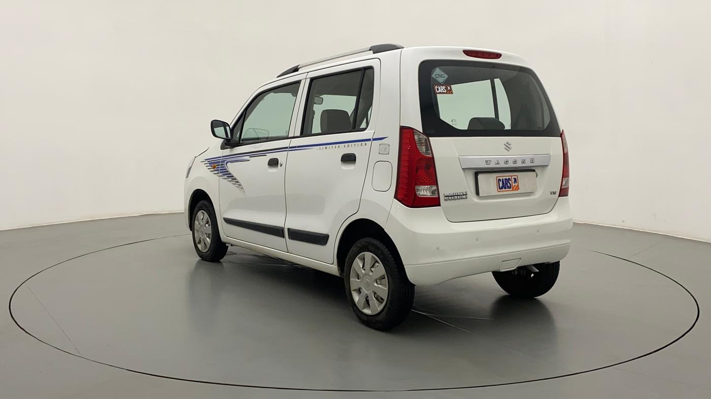 2014 Maruti Wagon R 1.0 LXI CNG, CNG, Manual, 54,416 km, Left Back Diagonal