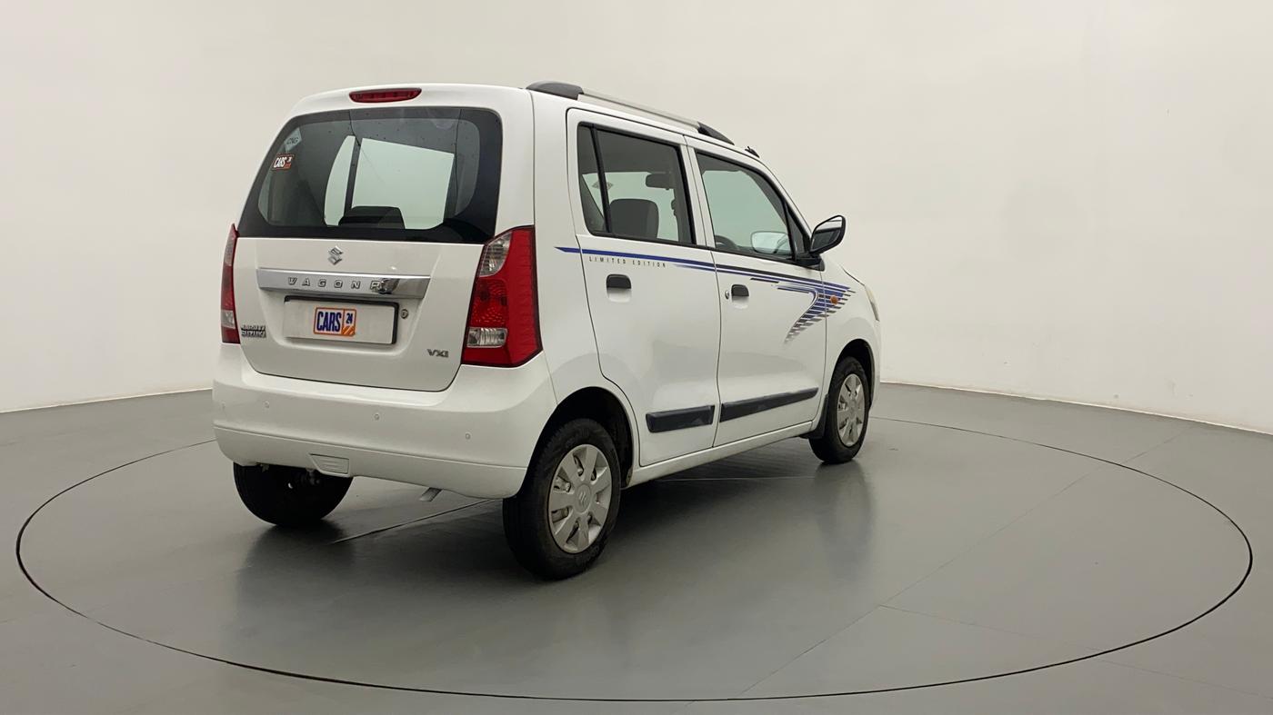 2014 Maruti Wagon R 1.0 LXI CNG, CNG, Manual, 54,416 km, Right Back Diagonal