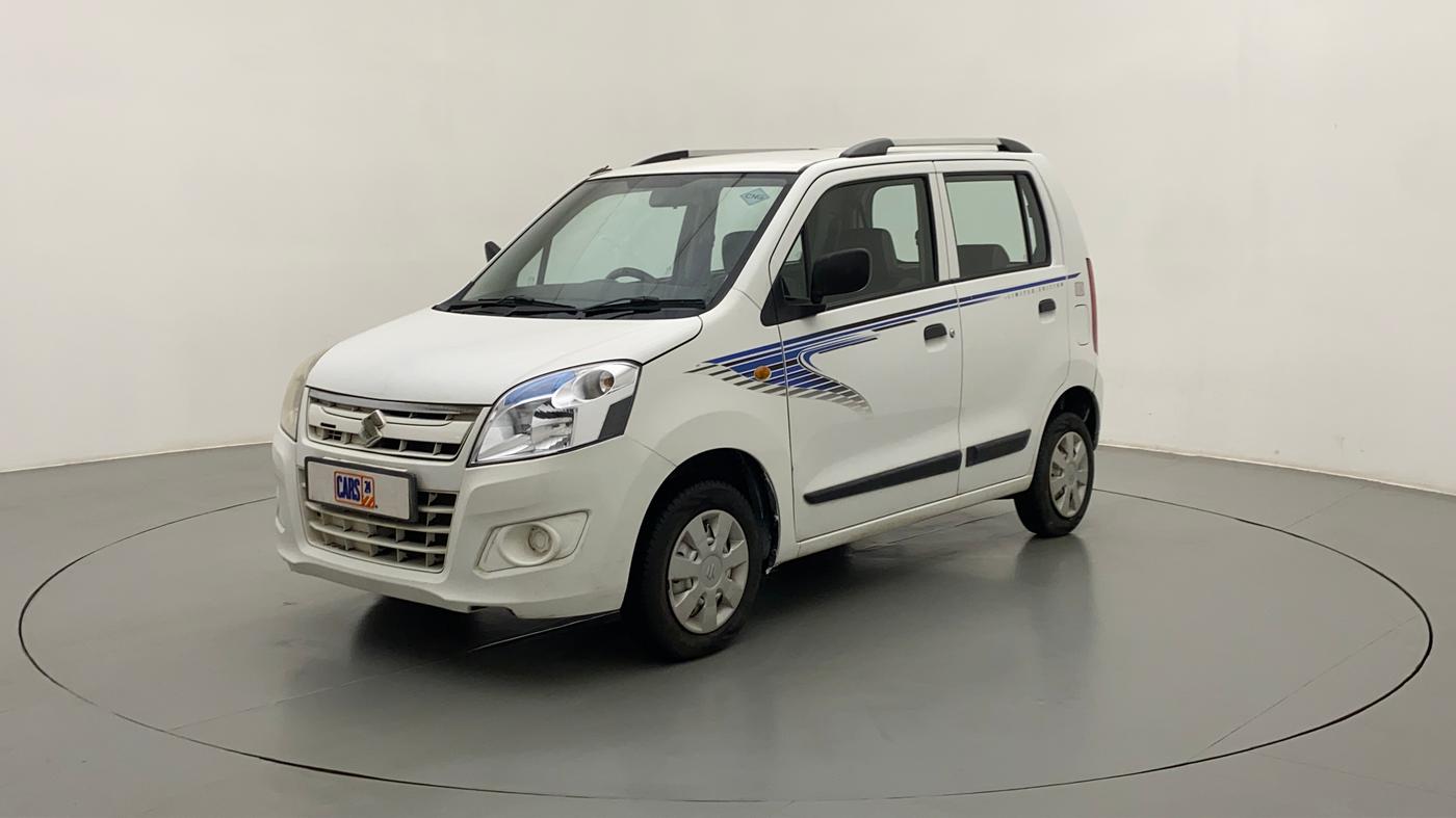 2014 Maruti Wagon R 1.0 LXI CNG, CNG, Manual, 54,416 km, Left Front Diagonal
