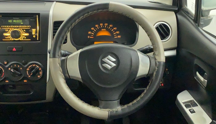 2014 Maruti Wagon R 1.0 LXI CNG, CNG, Manual, 54,416 km, Steering Wheel Close Up