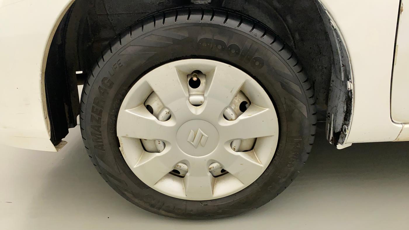 2014 Maruti Wagon R 1.0 LXI CNG, CNG, Manual, 54,416 km, Left Front Wheel