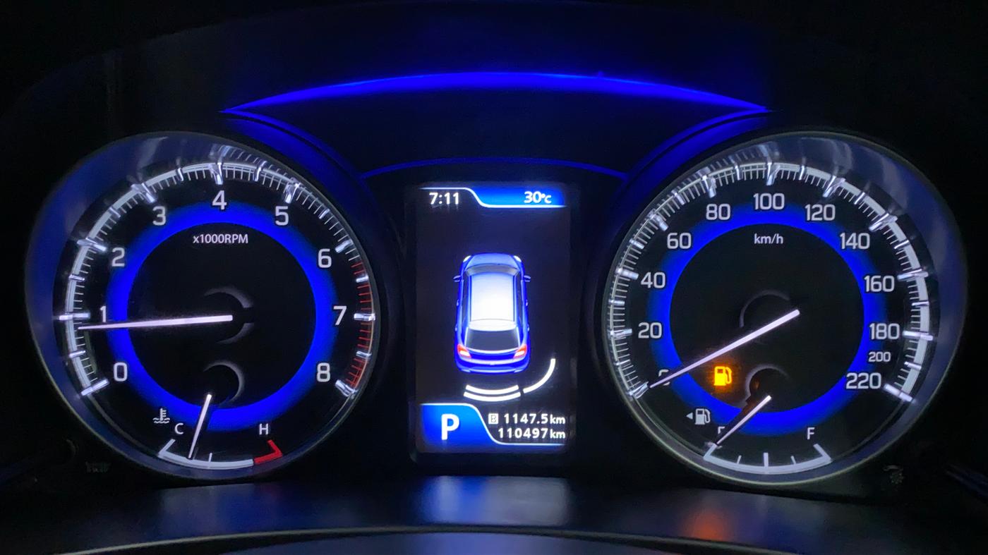 2016 Maruti Baleno ZETA CVT PETROL 1.2, Petrol, Automatic, 1,10,629 km, Odometer Image