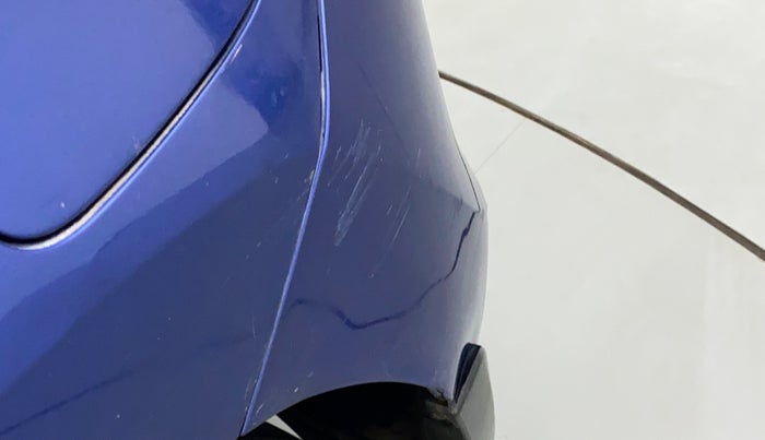 2016 Maruti Baleno ZETA CVT PETROL 1.2, Petrol, Automatic, 1,10,629 km, Rear bumper - Minor scratches