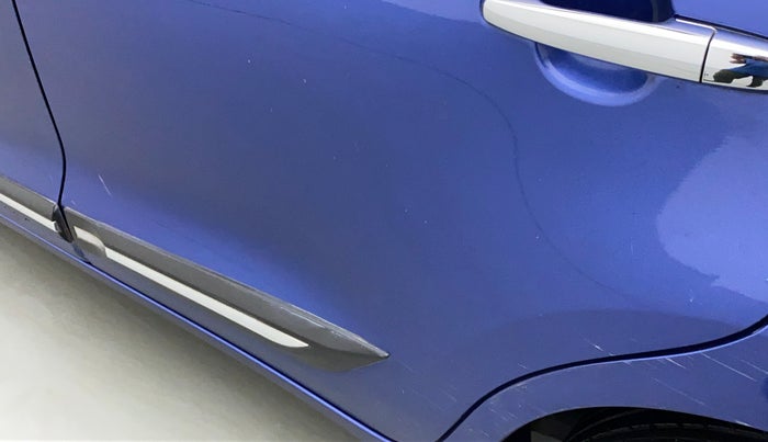 2016 Maruti Baleno ZETA CVT PETROL 1.2, Petrol, Automatic, 1,10,629 km, Rear left door - Slightly dented