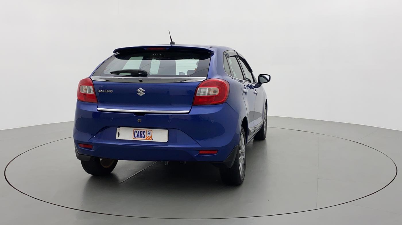 2016 Maruti Baleno ZETA CVT PETROL 1.2, Petrol, Automatic, 1,10,629 km, Back/Rear