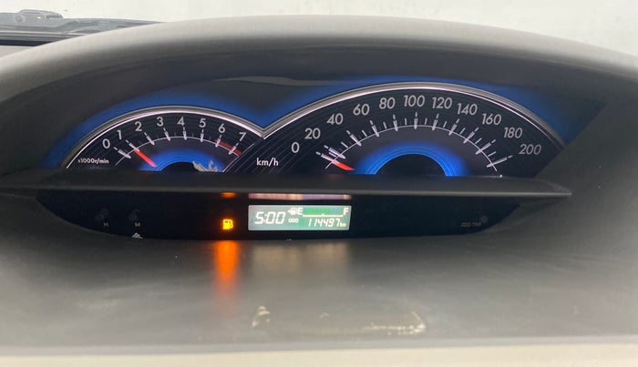 2015 Toyota Etios Liva G, Petrol, Manual, 1,14,496 km, Odometer Image