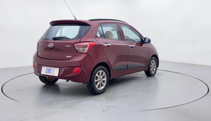 2015 Hyundai Grand i10 ASTA 1.1 (O) CRDI, Diesel, Manual, 77,389 km, Right Back Diagonal (45- Degree) View