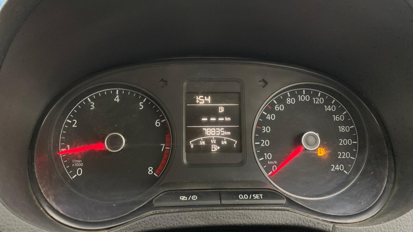 2016 Volkswagen Ameo COMFORTLINE 1.2L, Petrol, Manual, 78,884 km, Odometer Image