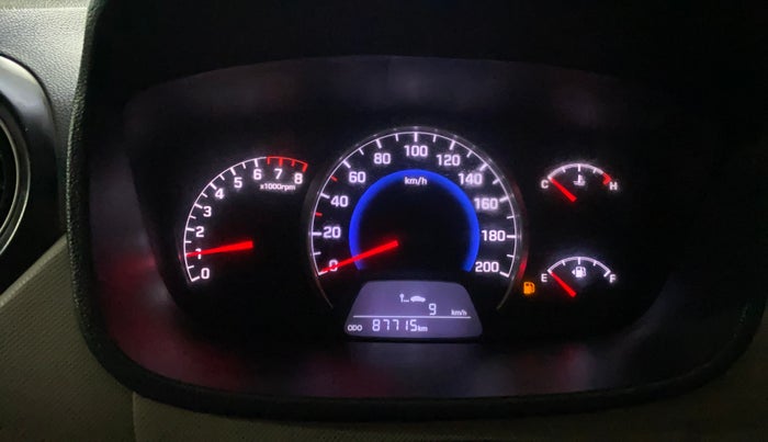 2014 Hyundai Grand i10 SPORTZ 1.2 KAPPA VTVT, Petrol, Manual, 87,701 km, Odometer Image