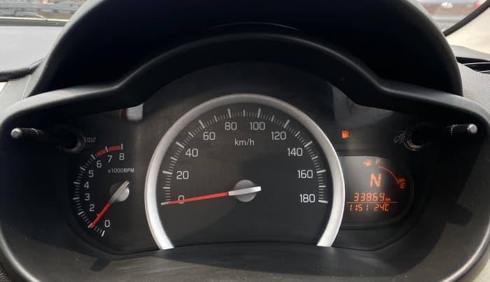 2015 Maruti Celerio VXI AMT, Petrol, Automatic, 33,820 km, Odometer Image