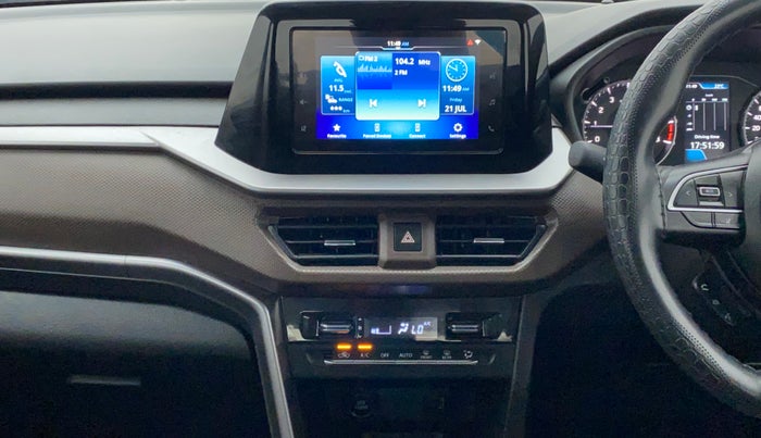 2022 Maruti BREZZA ZXI SMART HYBRID , Petrol, Manual, 7,561 km, Air Conditioner