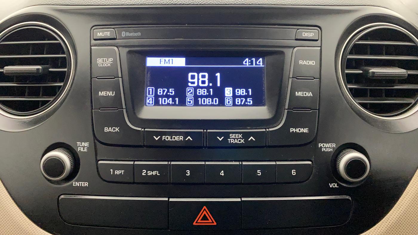2018 Hyundai Grand i10 MAGNA 1.2 VTVT, Petrol, Manual, 46,944 km, Infotainment System