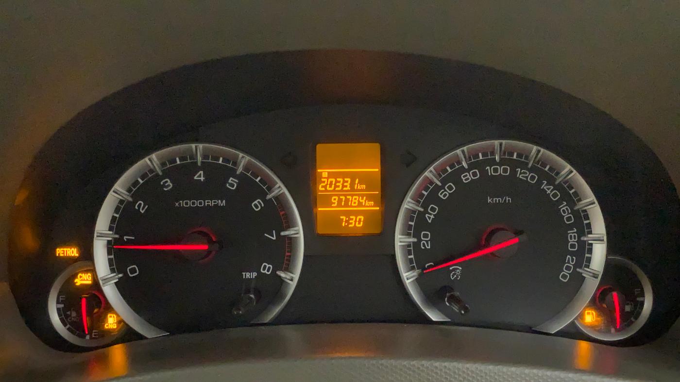 2016 Maruti Ertiga VXI CNG, CNG, Manual, 98,005 km, Odometer Image