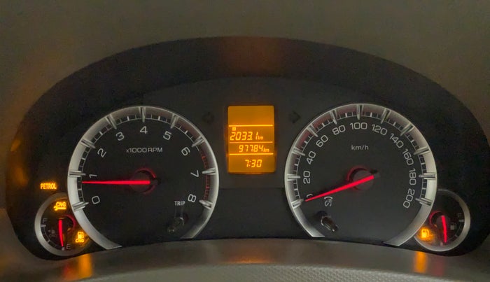 2016 Maruti Ertiga VXI CNG, CNG, Manual, 98,005 km, Odometer Image