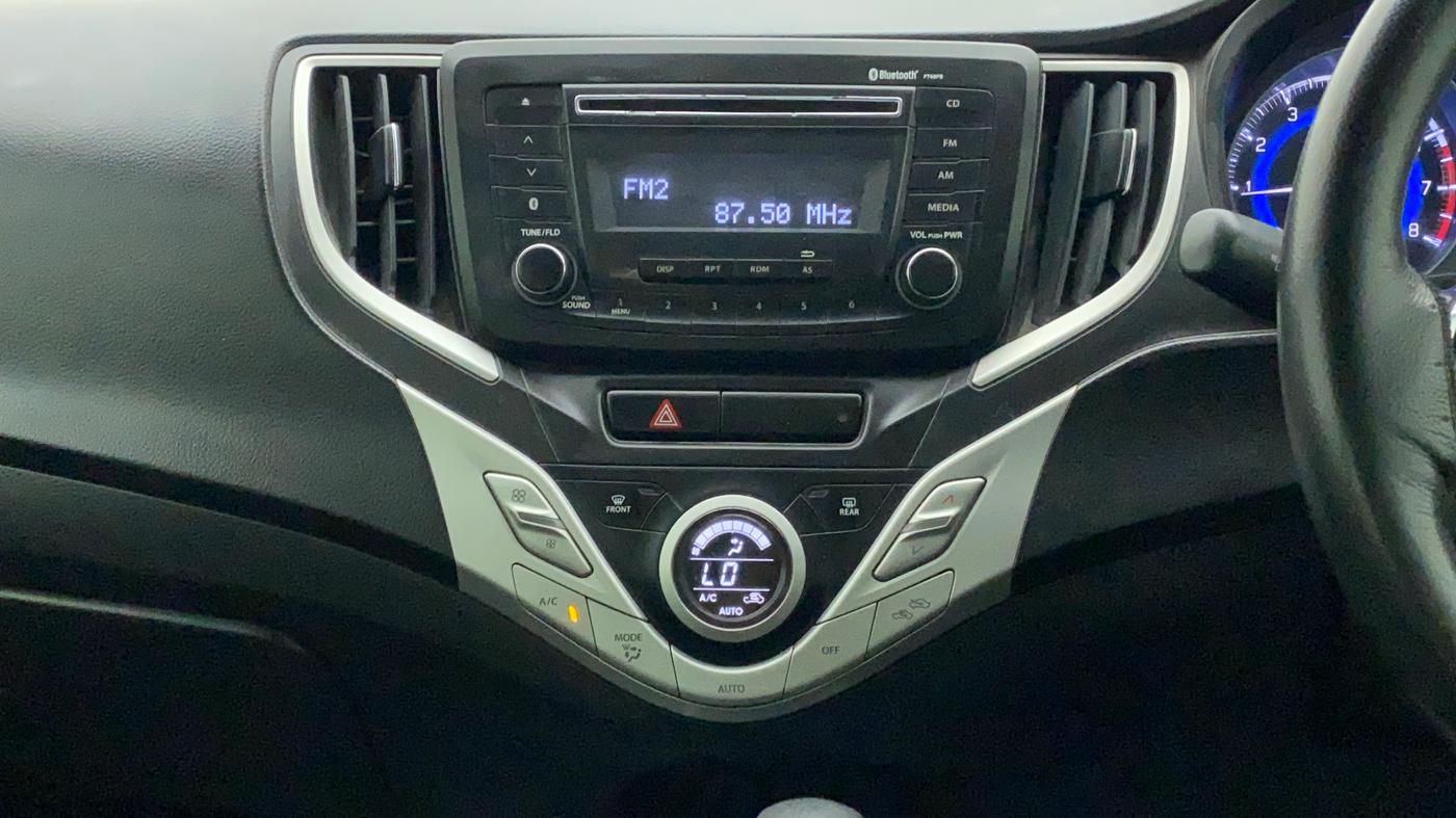 2017 Maruti Baleno ZETA CVT PETROL 1.2, Petrol, Automatic, 69,002 km, Air Conditioner