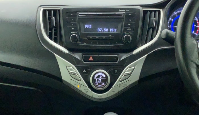 2017 Maruti Baleno ZETA CVT PETROL 1.2, Petrol, Automatic, 69,002 km, Air Conditioner
