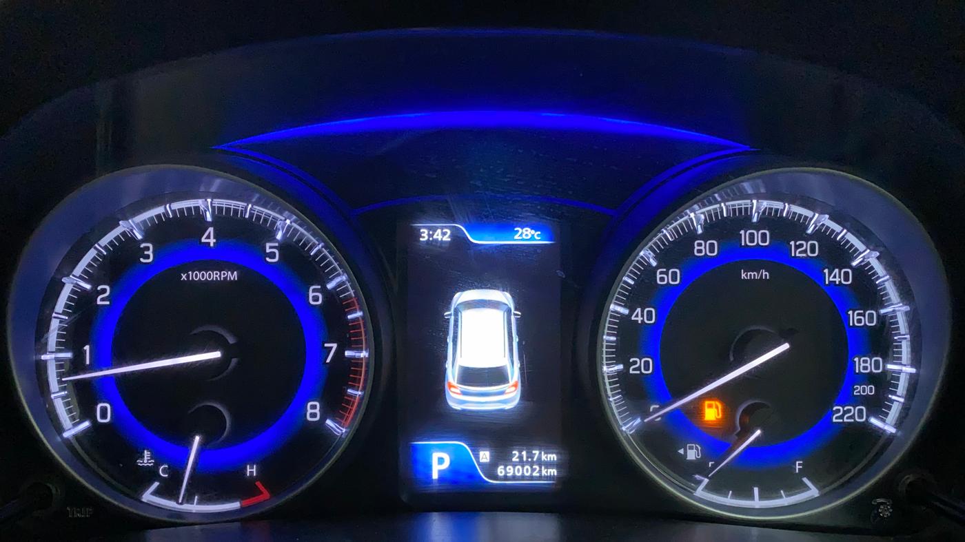 2017 Maruti Baleno ZETA CVT PETROL 1.2, Petrol, Automatic, 69,002 km, Odometer Image