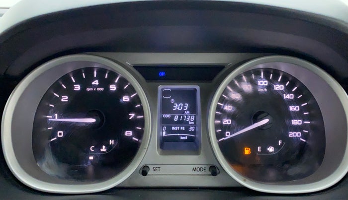 2016 Tata Tiago XZ 1.2 REVOTRON, Petrol, Manual, 81,738 km, Odometer Image