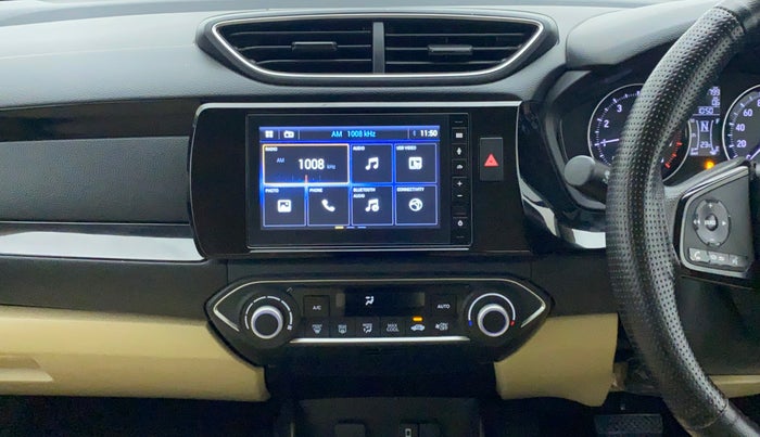 2020 Honda Amaze 1.2 VX CVT I VTEC, Petrol, Automatic, 7,857 km, Air Conditioner