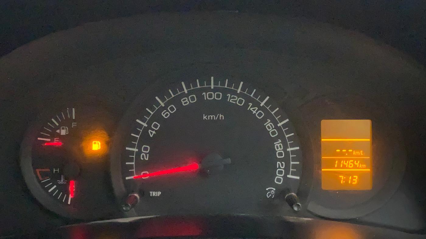 2011 Maruti Swift LXI, Petrol, Manual, 11,463 km, Odometer Image