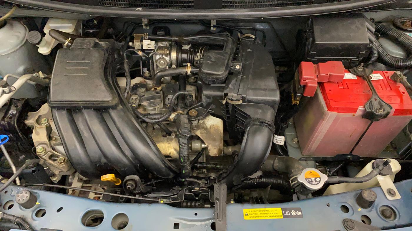 2017 Nissan Micra Active XV, Petrol, Manual, 13,304 km, Engine View