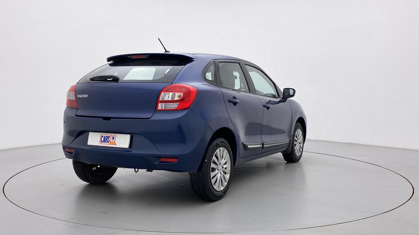 2019 Maruti Baleno DELTA PETROL 1.2, Petrol, Manual, 86,165 km, Right Back Diagonal