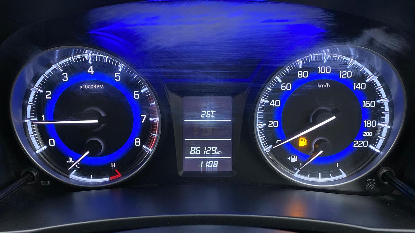 2019 Maruti Baleno DELTA PETROL 1.2, Petrol, Manual, 86,165 km, Odometer Image