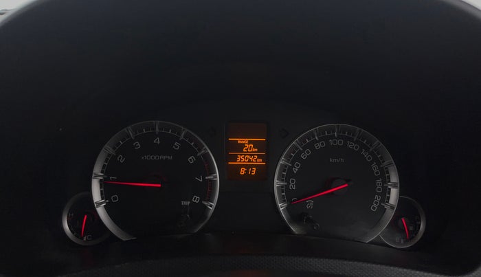 2015 Maruti Swift VXI, Petrol, Manual, 35,040 km, Odometer Image