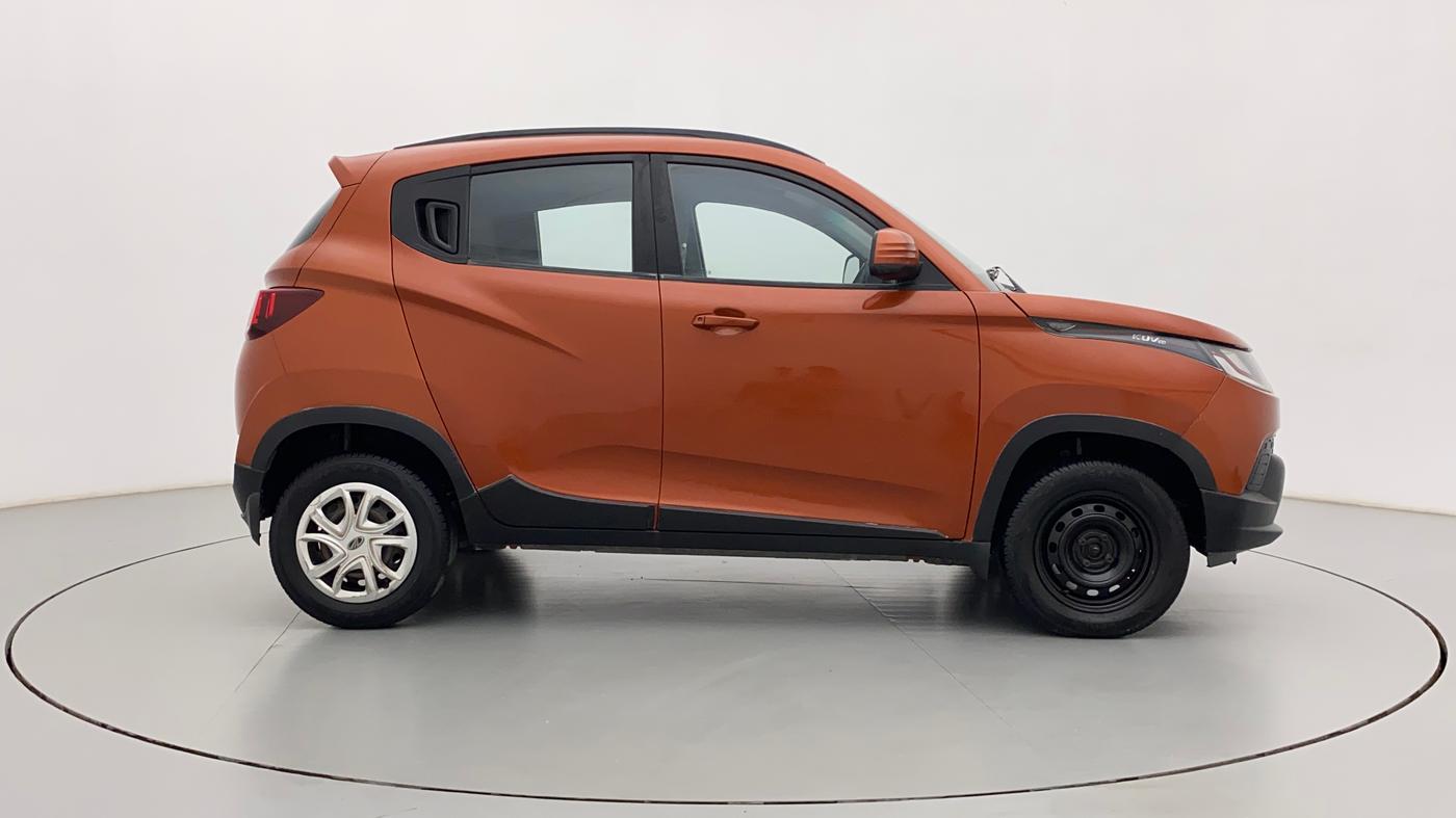 2016 Mahindra Kuv100 K6 6 STR, Petrol, Manual, 78,500 km, Right Side View
