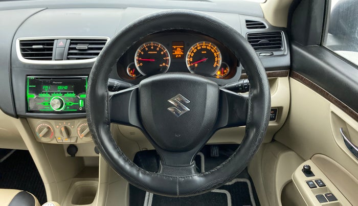 2013 Maruti Swift Dzire VXI, Petrol, Manual, 92,164 km, Steering Wheel Close Up