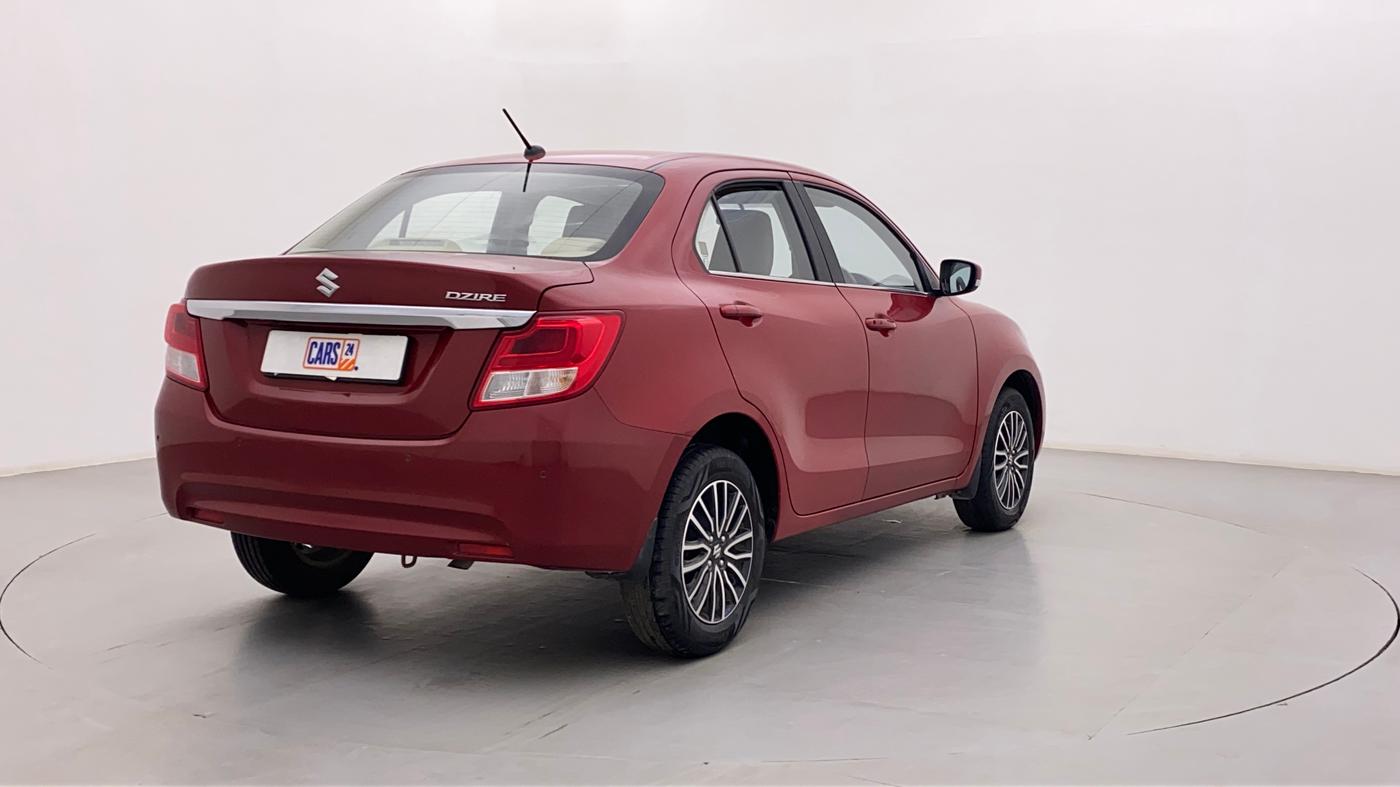 2021 Maruti Dzire ZXI Plus AMT, Petrol, Automatic, 15,691 km, Right Back Diagonal