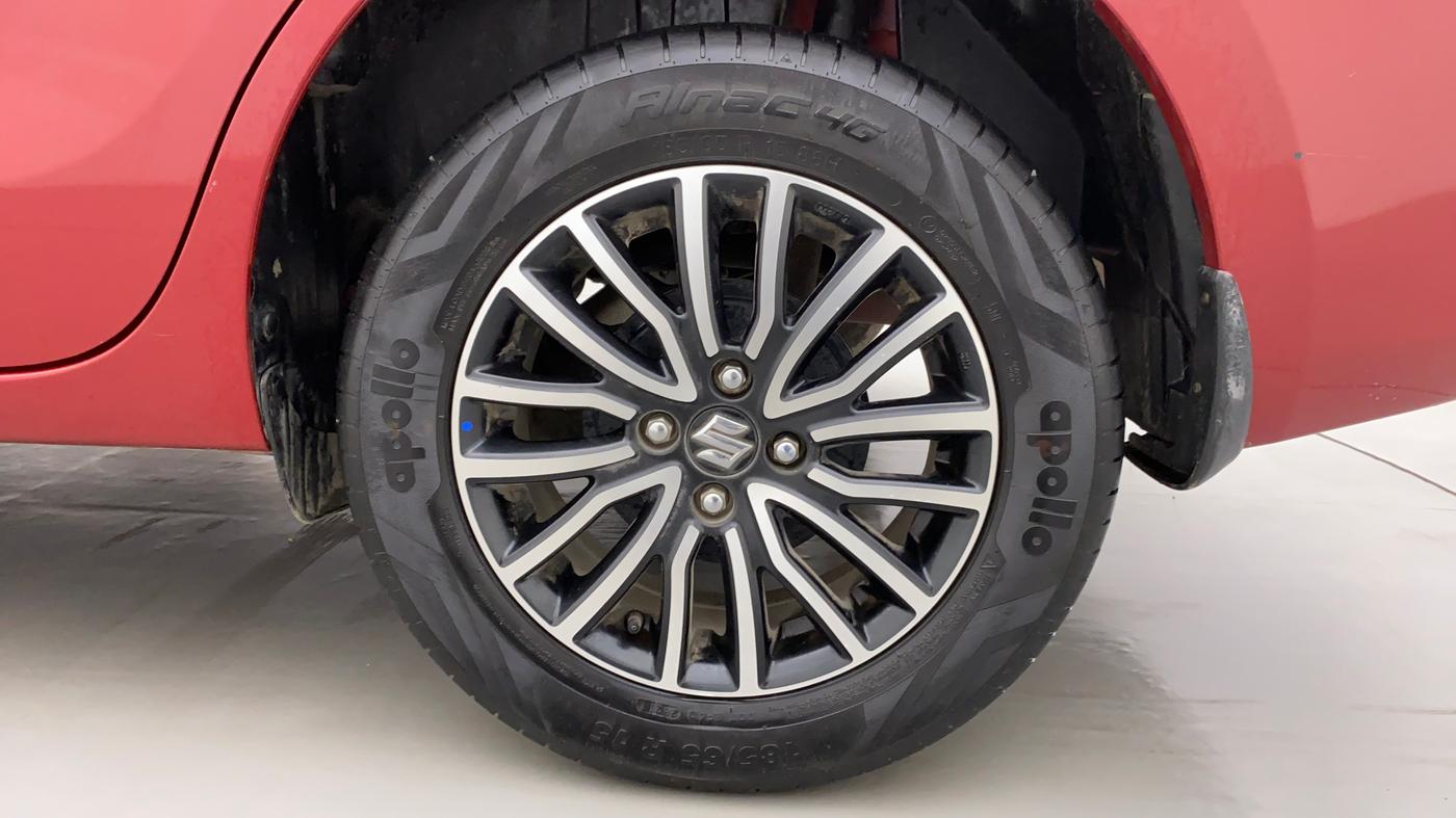 2021 Maruti Dzire ZXI Plus AMT, Petrol, Automatic, 15,691 km, Left Rear Wheel