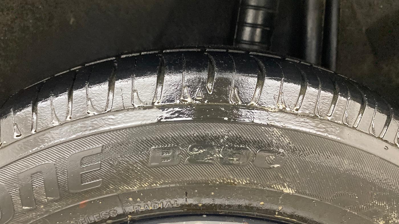 2015 Nissan Micra XL CVT, Petrol, Automatic, 67,653 km, Left Rear Tyre Tread