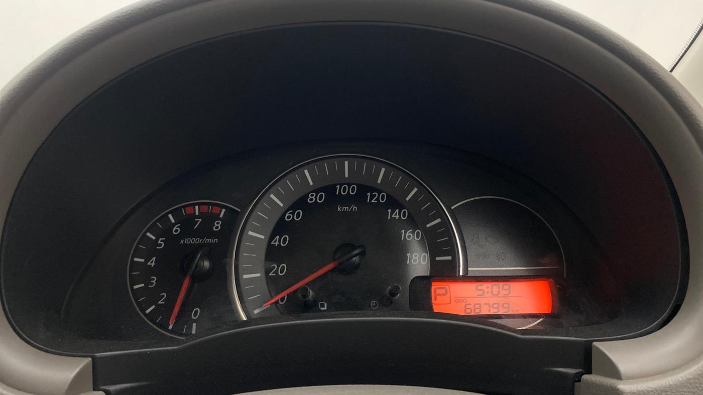 2015 Nissan Micra XL CVT, Petrol, Automatic, 67,653 km, Odometer Image