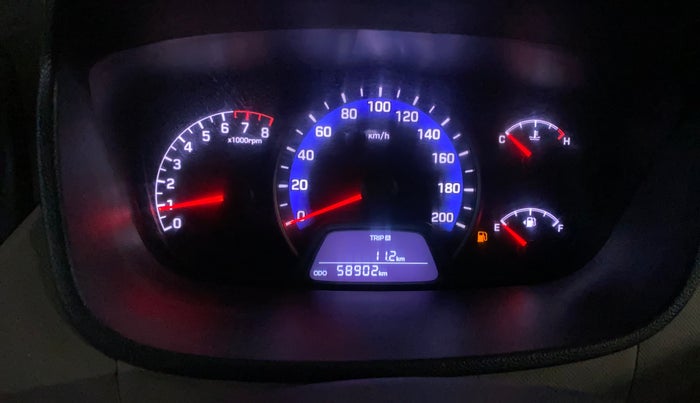 2014 Hyundai Xcent S 1.2, Petrol, Manual, 58,892 km, Odometer Image