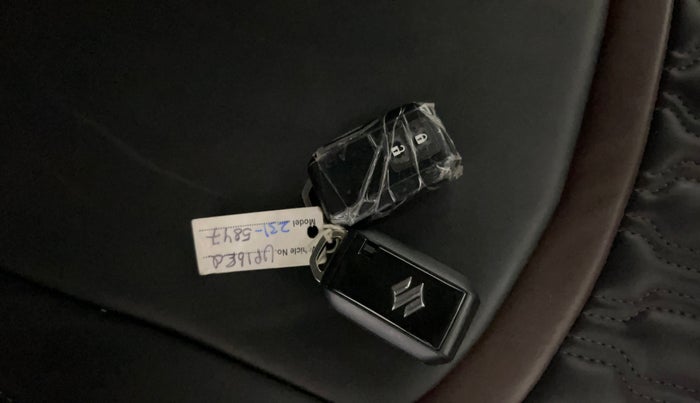 2024 Maruti FRONX ZETA 1.0L TURBO 6 AT, Petrol, Automatic, 6,107 km, Key Close Up