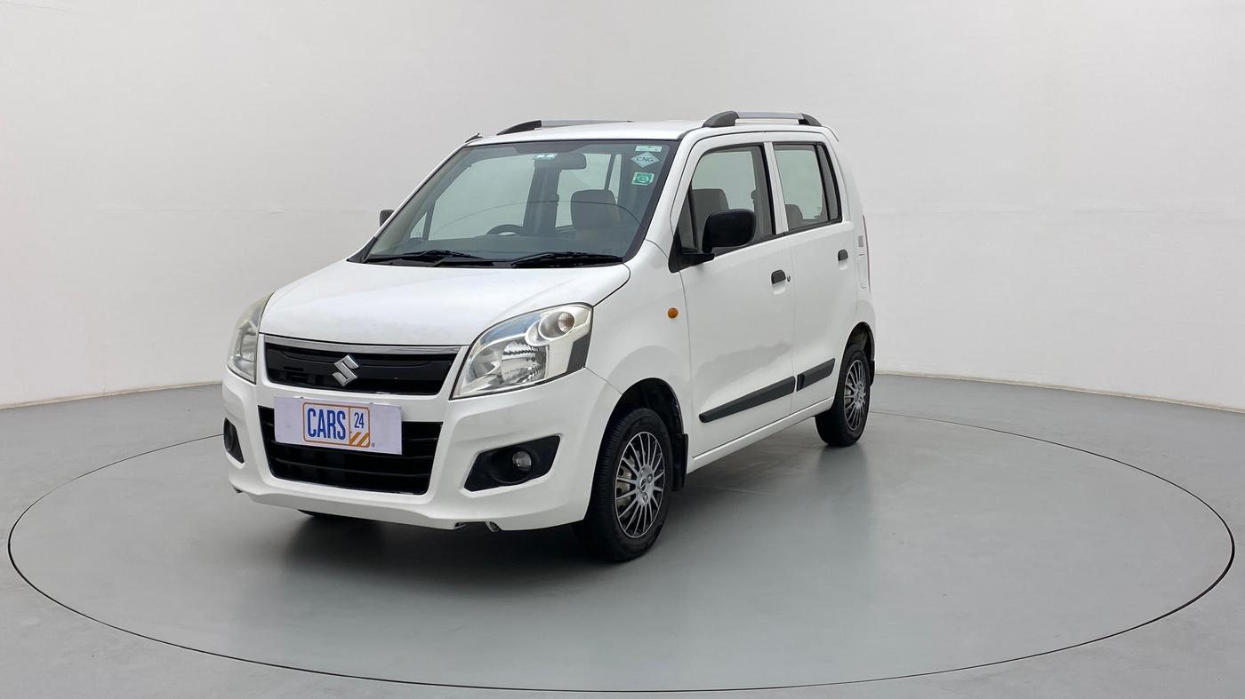 2016 Maruti Wagon R 1.0 LXI CNG, CNG, Manual, 63,547 km, Left Front Diagonal