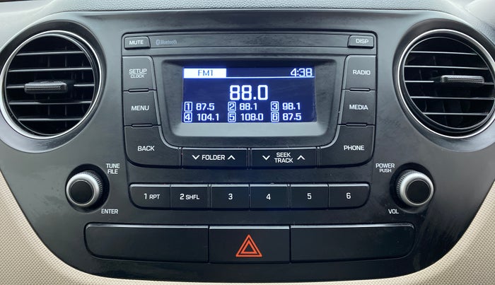 2018 Hyundai Grand i10 MAGNA 1.2 VTVT, Petrol, Manual, 41,853 km, Infotainment System