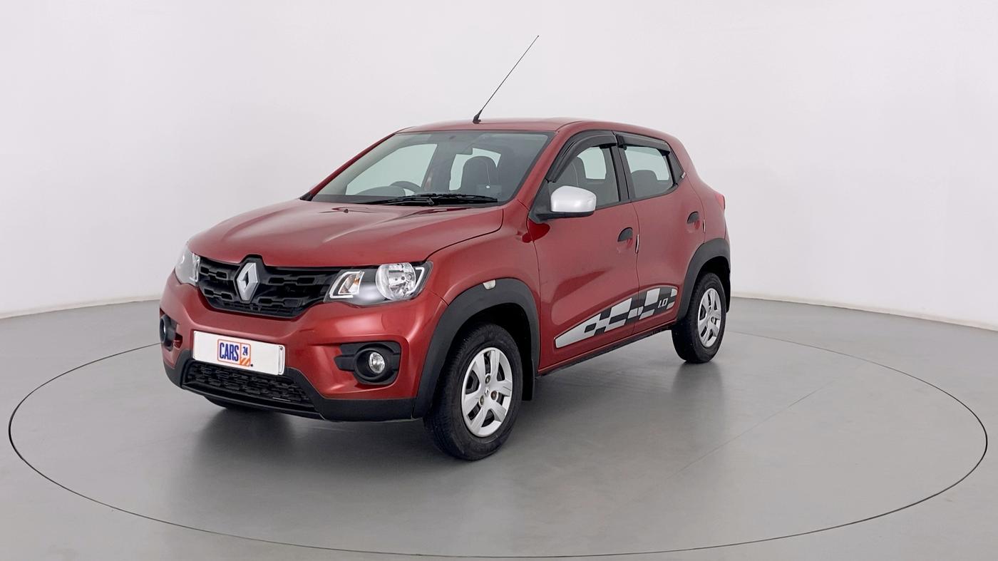 2018 Renault Kwid 1.0 RXT Opt, Petrol, Manual, 40,490 km, Left Front Diagonal
