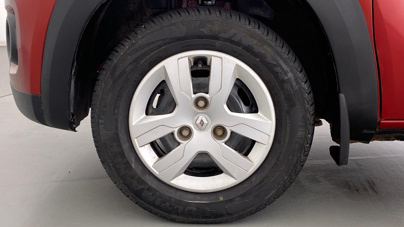 2018 Renault Kwid 1.0 RXT Opt, Petrol, Manual, 40,490 km, Left Front Wheel