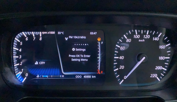 2021 Tata PUNCH CREATIVE IRA 1.2 RTN DUAL TONE, Petrol, Manual, 45,950 km, Odometer Image