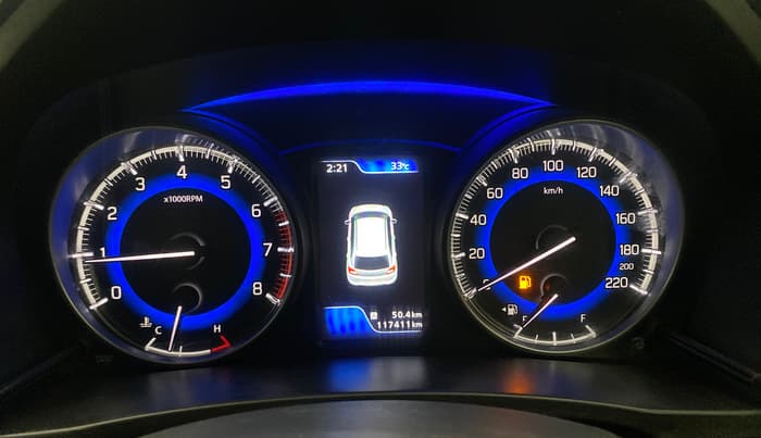 2017 Maruti Baleno RS 1.0 PETROL, Petrol, Manual, 1,17,359 km, Odometer Image