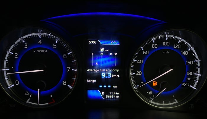 2017 Maruti Baleno ZETA PETROL 1.2, Petrol, Manual, 56,650 km, Odometer Image