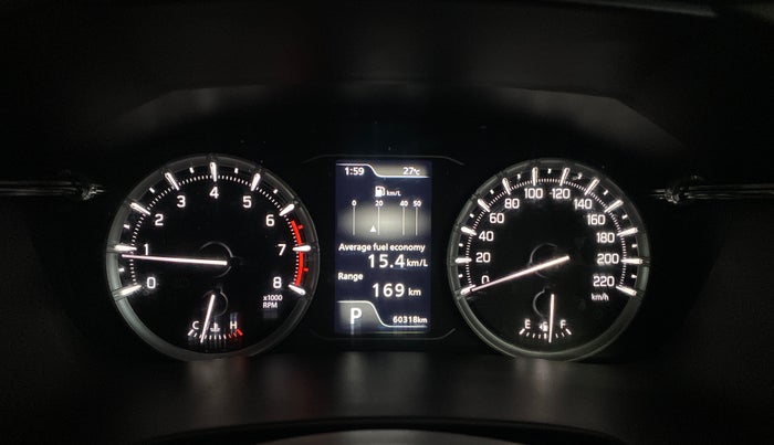 2023 Maruti Grand Vitara ZETA SMART HYBRID AT, Petrol, Automatic, 60,305 km, Odometer Image