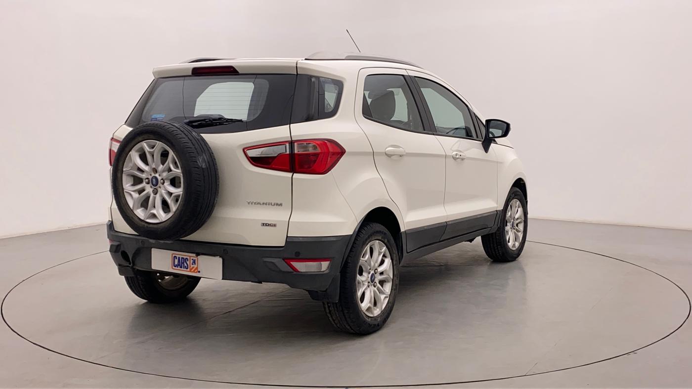 2017 Ford Ecosport 1.5TITANIUM TDCI, Diesel, Manual, 52,189 km, Right Back Diagonal