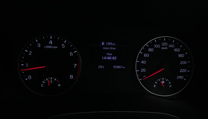 2023 KIA SELTOS HTX PETROL 1.5, Petrol, Manual, 55,864 km, Odometer Image