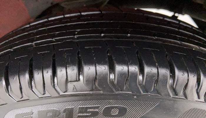 2010 Maruti A Star VXI, Petrol, Manual, 25,211 km, Left Rear Tyre Tread