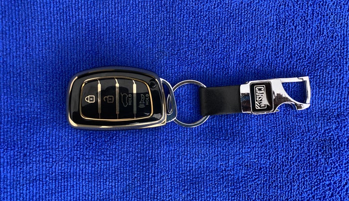 2021 Hyundai ALCAZAR PLATINUM(O) 7STR 1.5 AT, Diesel, Automatic, 26,541 km, Key Close Up